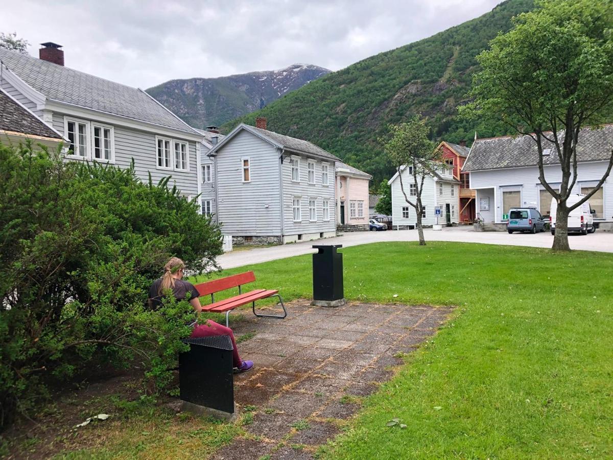 Den Gule Krambua - Gamle Laerdalsoyri - Main Street Old Town Apartment Екстериор снимка